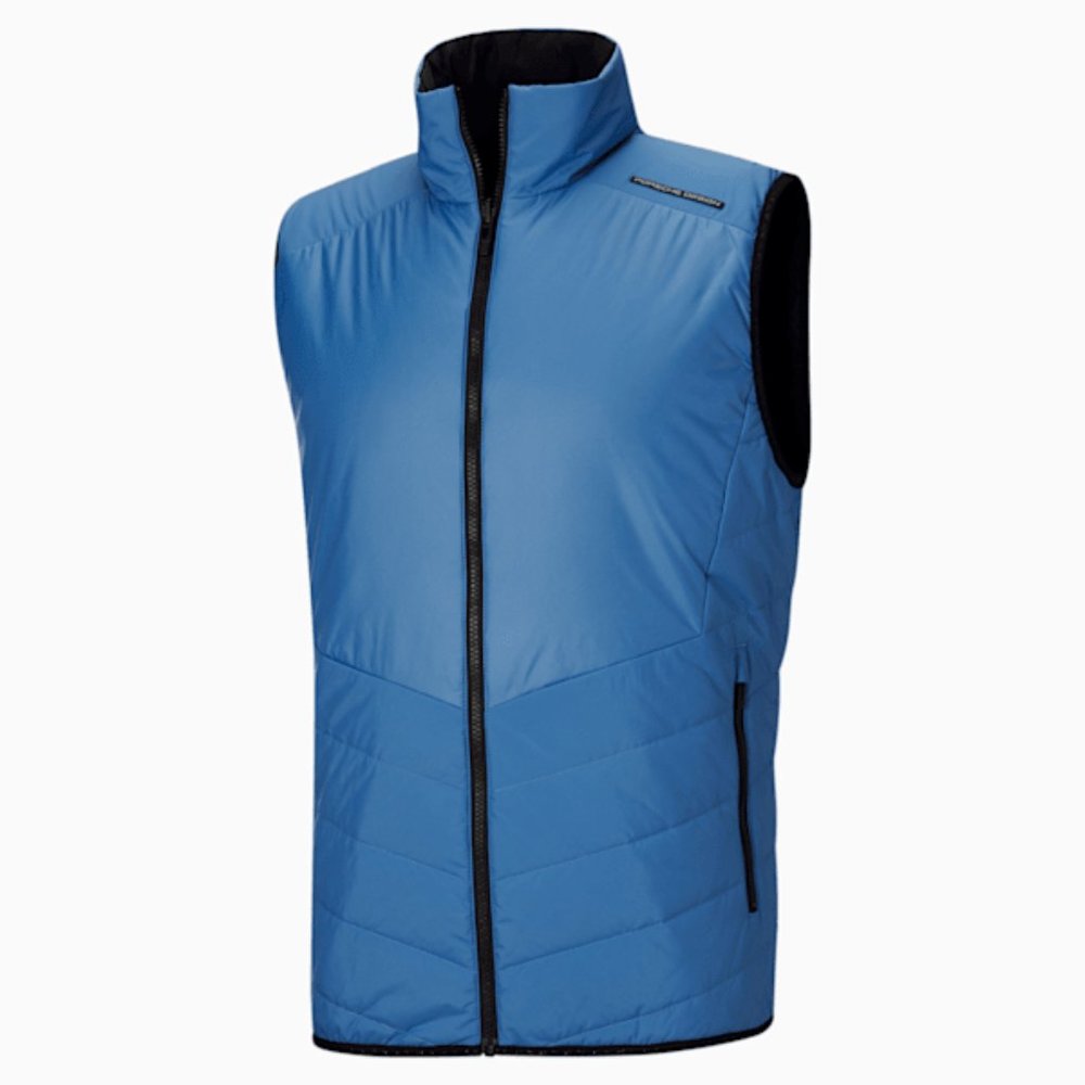 NWT Men's Puma Porsche Design Reversible Sleeveless Padded Outerwear Vest M
